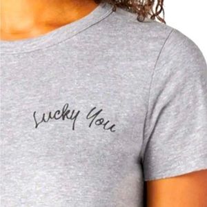 LUCKY🍀BRAND Lucky You Script T-Shirt (L)